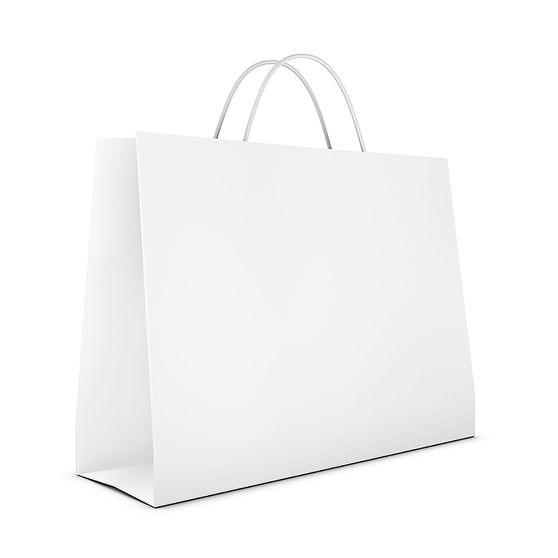 圓手繩牛皮紙袋手提袋