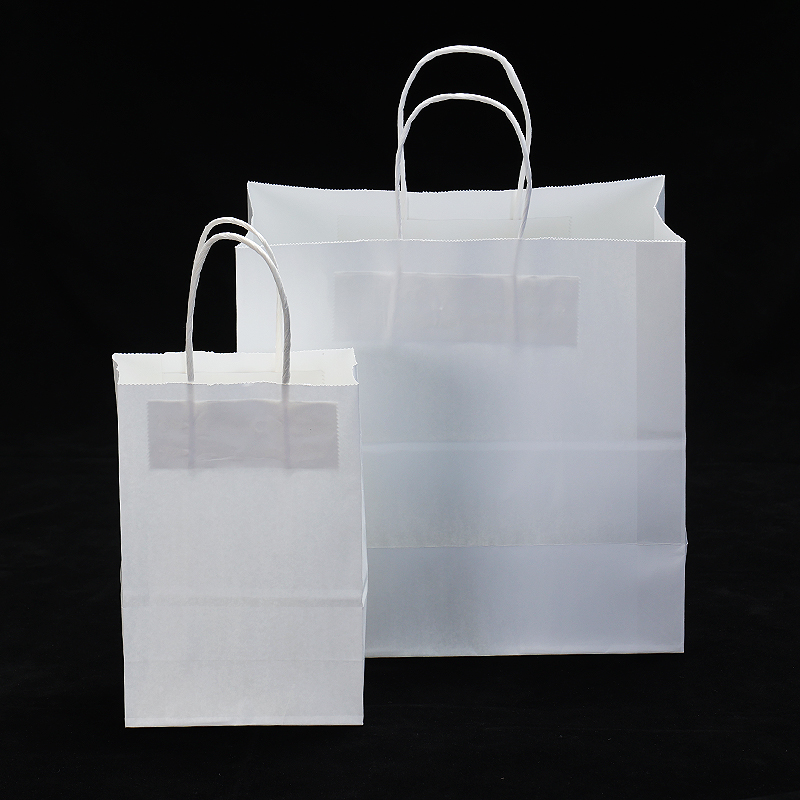 圓手繩牛皮紙袋手提袋