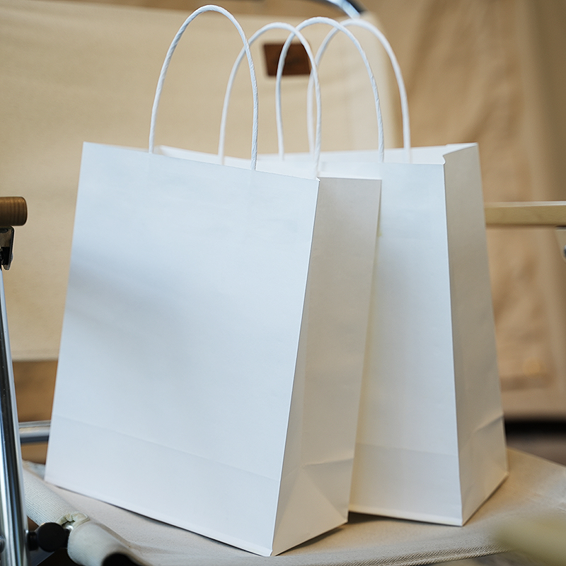 圓手繩牛皮紙袋手提袋